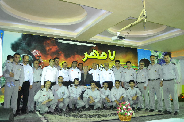 ازآتش نشانان شهرداري لاهيجان تجليل شد